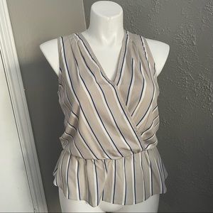 Banana Republic peplum blouse